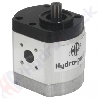 product Gruppe 20 Hydraulik Zahnradpumpe, 4.5 cc/rev, linksherum , vorderer 4-Loch-Flansch 50 mm , 9 Zähne Keilwelle DIN5482 , 20A4.5X096 image thumb