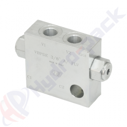 product Doppelt Entsperrbares Rückschlagventil, VBPDE A FLV , 30 L/min, G 3/8" , VBPDE 3/8 A FLV V0180/FLV image thumb