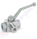 product Hydraulisches 3-Wege-Kugelventil, RS 3 , 100 L/min, G 3/4" thumb