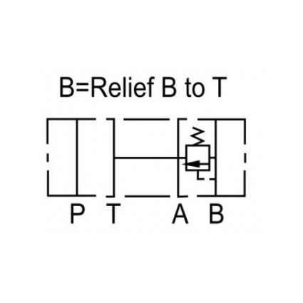 product NG10 (CETOP 5) modular pressure relief valve, MR 03 P , 70 L/min, P port image thumb