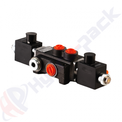 product 80 liter solenoid operated control valve, Z80 , one spool , G 1/2" , open center spool , 24 V image thumb