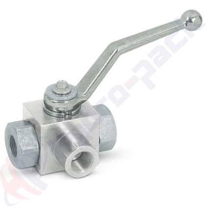 product 3 way hydraulic ball valve, RS 3 , 180 L/min, G 1" 1/2 image thumb