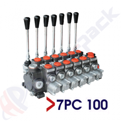 product 100 литра Секционен контролен клапан, 7PC100 , седем намотки , G 3/4" , отворена централна намотка image thumb